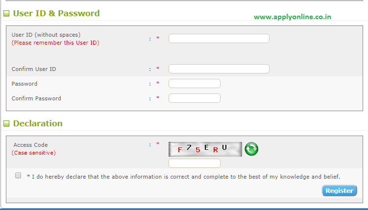 Kerala PSC My Profile Login Page