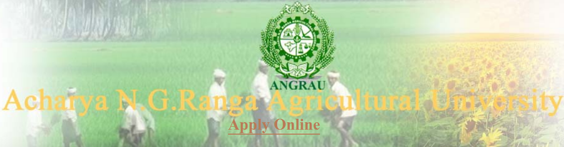 Acharya NG Ranga Agricultural University Counselling Dates 2018