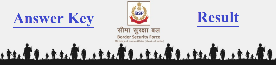 BSF HCM Answer Key & Result Date 2018-2019