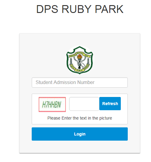 DPS Ruby Park Admission Form - www.dpskolkata.com Login