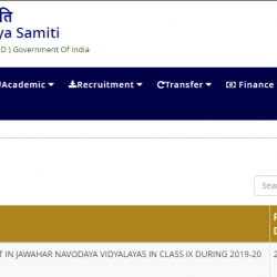 navodaya.gov.in 2019 - Navodaya Vidyalaya Admission Online Application Form 2019 Class 6th 9th