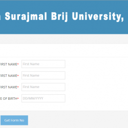 Brij University Exam Form - msbrijuniversity.ac.in