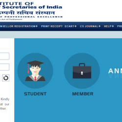CS Executive Exam Form Online - www.icsi.edu