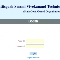 CSVTU Exam Form Last Date - www.csvtu.ac.in